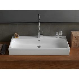Turkuaz Pinto Etajerli 75 cm Lavabo