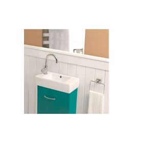 Turkuaz Seramik 25x50 cm Batarya Soldan Delikli Cerastyle City Lavabo