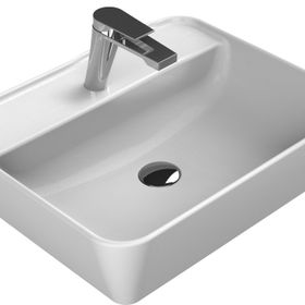 Turkuaz Seramik 55x45 cm Batarya Delikli Cerastyle One Lavabo