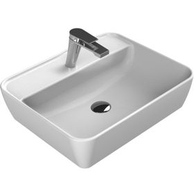Turkuaz Seramik 55x45 cm Batarya Delikli Cerastyle One Lavabo