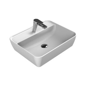 Turkuaz Seramik 55x45 cm Batarya Delikli Cerastyle One Lavabo