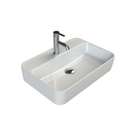 Turkuaz Seramik 60x42 cm Cerastyle Hera Tezgah Üstü Lavabo
