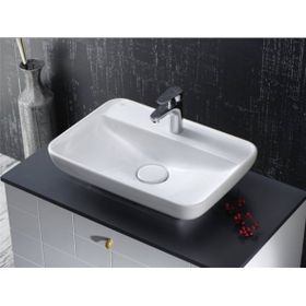 Turkuaz Seramik 60x42 cm Turkuaz Cerastyle Lal Serisi Tezgah Üstü Çanak Lavabo