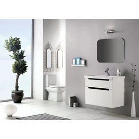 Turkuaz Seramik 70x45 cm Cerastyle Elite Etajer Uyumlu Damlalıklı Lavabo