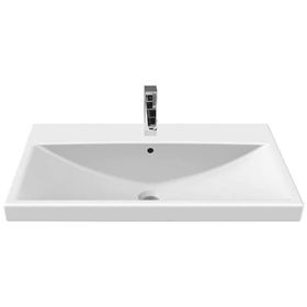 Turkuaz Seramik 70x45 cm Cerastyle Elite Etajer Uyumlu Damlalıklı Lavabo