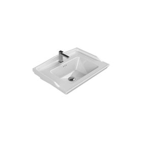 Turkuaz Seramik Cerastyle Kapadokya 80 cm Etajerli Lavabo