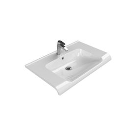 Turkuaz Seramik Cerastyle Kapadokya 80 cm Etajerli Lavabo