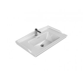 Turkuaz Seramik Cerastyle Kapadokya 80 cm Etajerli Lavabo