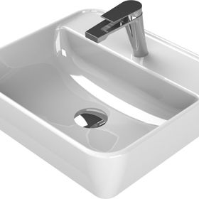 Turkuaz Seramik Cerastyle Kapadokya 80 cm Etajerli Lavabo