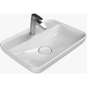 Turkuaz Seramik Cerastyle Lal 60 cm Tezgah Üstü Çanak Lavabo