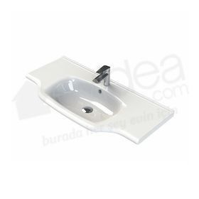Turkuaz Yeni Klasik Etajerli 100 cm Lavabo