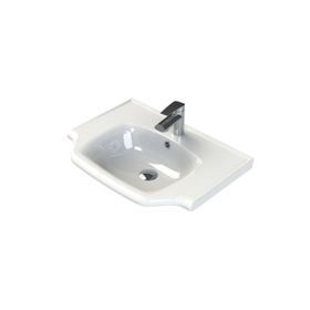Turkuaz Yeni Klasik Etajerli 65 cm Lavabo