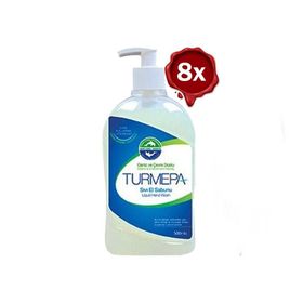 Turmepa 500 ml 8 Adet Sıvı Sabun