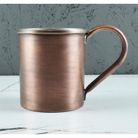 Turna Bakır TURNA0452-3 No : 2 450 ml Oksit Düz Cup Bardak