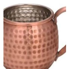 Turna Bakır TURNA0454-4 360 ml Luna Skoç Düz Bardak