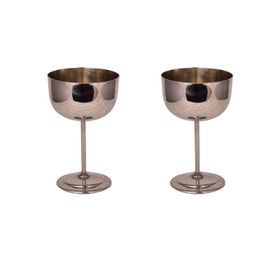 Turna Bakır TURNA0457-2 No: 2 400 ml Vino Nikel Düz Kadeh