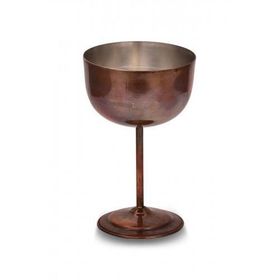 Turna Bakır TURNA0457-3 No: 2 400 ml Vino Oksit Düz Kadeh