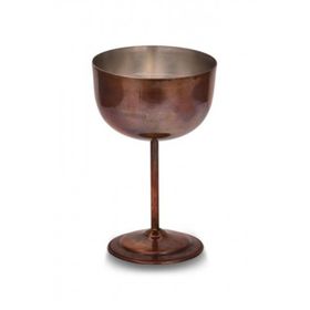 Turna Bakır TURNA0457-3 No: 2 400 ml Vino Oksit Düz Kadeh
