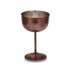 Turna Bakır TURNA0457-3 No: 2 400 ml Vino Oksit Düz Kadeh