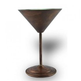 Turna Bakır TURNA0459-3 250 ml Martini Oksit Düz Kadeh