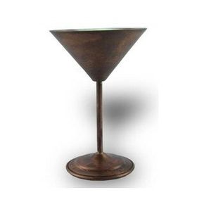 Turna Bakır TURNA0459-3 250 ml Martini Oksit Düz Kadeh