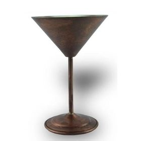 Turna Bakır TURNA0459-3 250 ml Martini Oksit Düz Kadeh