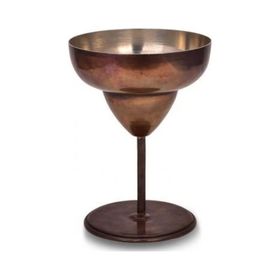 Turna Bakır TURNA0461-3 450 ml Margarita Oksit Düz Kadeh