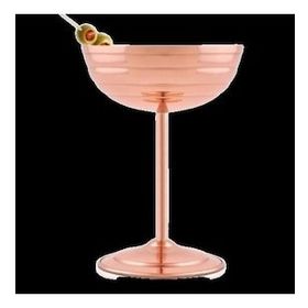 Turna Bakır TURNA0483-1 250 ml Zo Martini Kırmızı Düz Kadeh