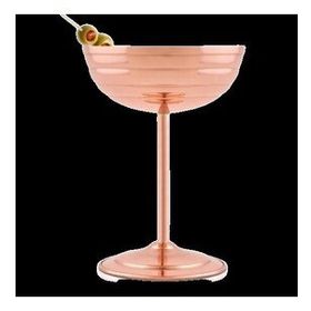 Turna Bakır TURNA0483-1 250 ml Zo Martini Kırmızı Düz Kadeh