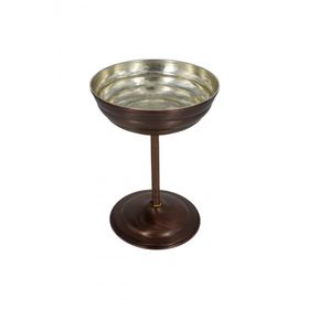 Turna Bakır TURNA0483-3 250 ml Zo Martini Oksit Düz Kadeh