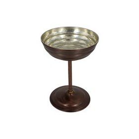 Turna Bakır TURNA0483-3 250 ml Zo Martini Oksit Düz Kadeh