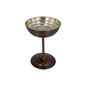 Turna Bakır TURNA0483-3 250 ml Zo Martini Oksit Düz Kadeh