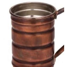 Turna Bakır TURNA0489-3 380 ml İskoç Oksit Düz Bardak