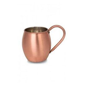 Turna Bakır TURNA0493-4 500 ml Moscow Mule Skoç Düz Bardak