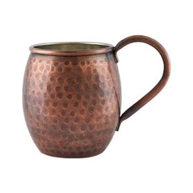 Turna Bakır TURNA0497-3 500 ml Moscow Mule Oksit El Dövme Bardak