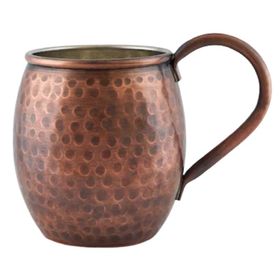 Turna Bakır TURNA0497-3 500 ml Moscow Mule Oksit El Dövme Bardak