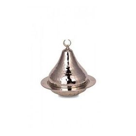 Turna Bakır TURNA5824-2 14 cm Heybeli Nikel El Dövme Şekerlik