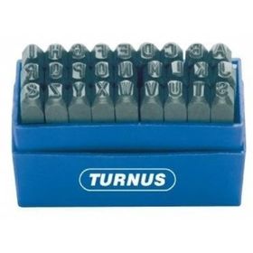 Turnus 329-210 10 mm 27'li Set Harf Takımı