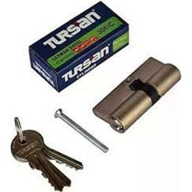 Tursan 306/C Cerman Silindir 90 mm Nikel Kilit