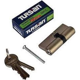 Tursan 306/C Cerman Silindir 90 mm Nikel Kilit