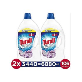 Tursil 3440 ml Leylak Bahçesi Sıvı Çamaşır Deterjanı (2 adet)