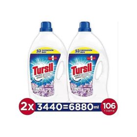 Tursil 3440 ml Leylak Bahçesi Sıvı Çamaşır Deterjanı (2 adet)
