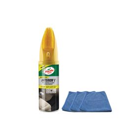 Turtle Wax 400 ml Fırçalı Koltuk Döşeme Temizleyici + 3 Adet Mikrofiber Bez