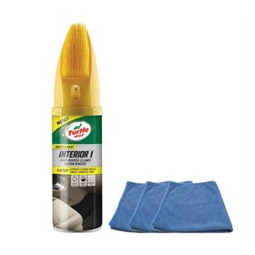 Turtle Wax 400 ml Fırçalı Koltuk Döşeme Temizleyici + 3 Adet Mikrofiber Bez