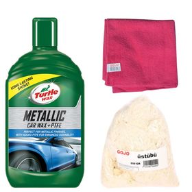 Turtle Wax 500 ml Metalik PTFE Katkılı Teflon Sıvı Cila + Üstübü
