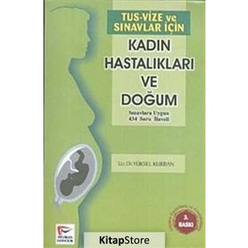 TUS VIZE VE SINAVLAR İÇİN KADIN DOĞUM - YÜKSEL KURBAN