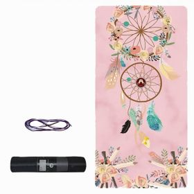 Tusi 010 Pembe Düş Yoga Matı ve Pilates Minderi