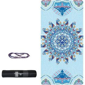 Tusi 018 Mavi Gezinti Yoga Matı ve Pilates Minderi