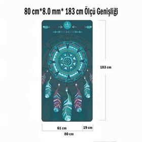 Tusi 020 Kızılderili Yoga Matı ve Egzersiz Minderi