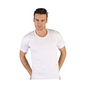 Tutku 0103 Bisiklet Yaka 6 Adet Beyaz Erkek Atlet